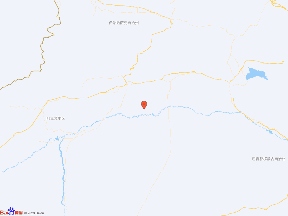 新疆阿克苏地区库车市（北纬41.16度，东经83.48度）发生3.1级地震