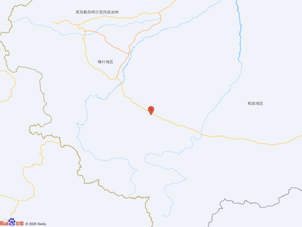 新疆和田地区皮山县发生3级地震
