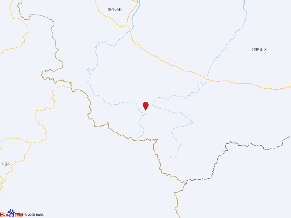新疆喀什地区叶城县（北纬36.28度，东经77.77度）发生3.2级地震