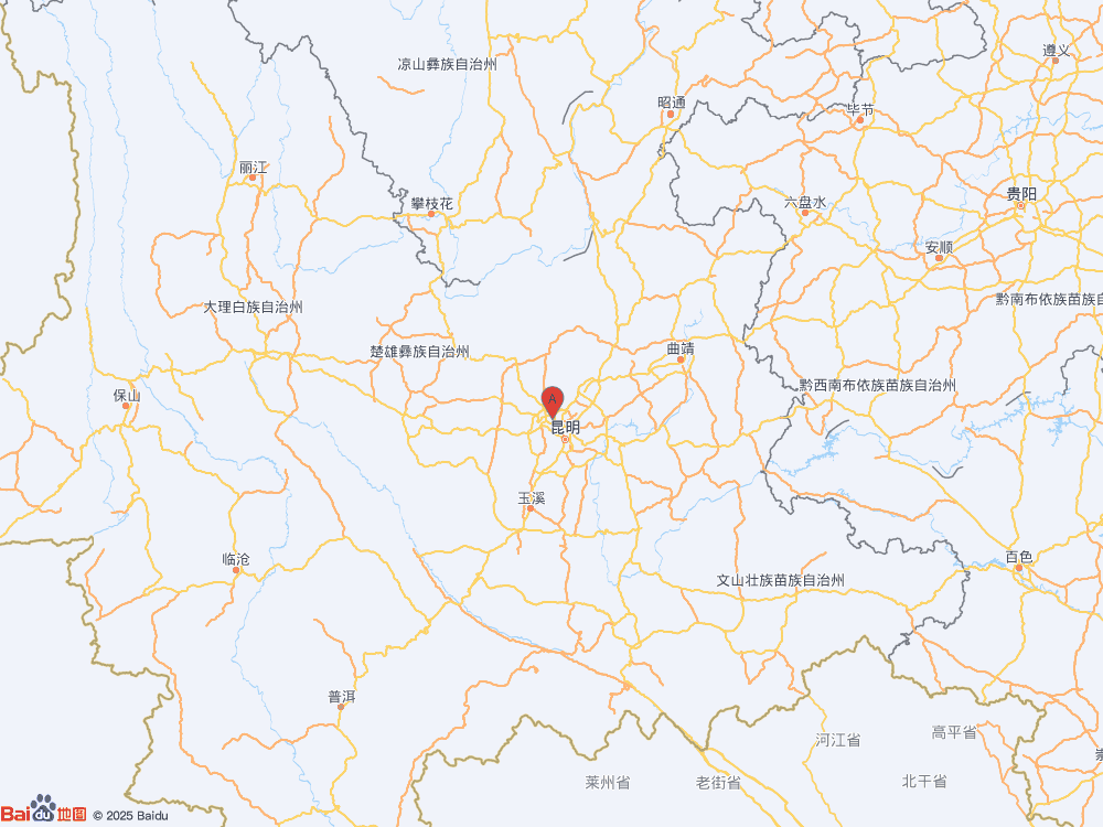云南昆明市盘龙区（北纬25.09度，东经102.73度）发生4.3级地震
