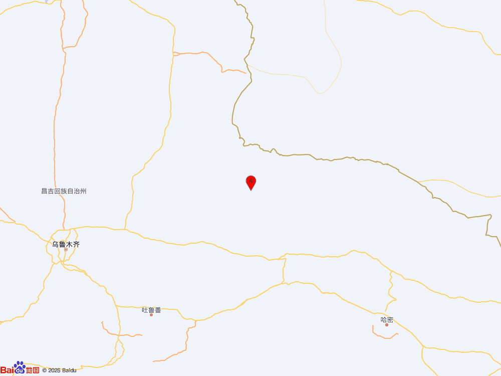 新疆昌吉州木垒县发生3.3级地震