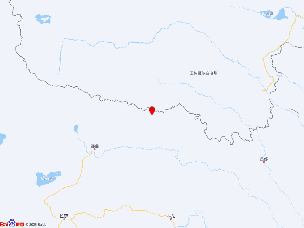 西藏那曲市巴青县（北纬32.40度，东经93.79度）发生7级地震