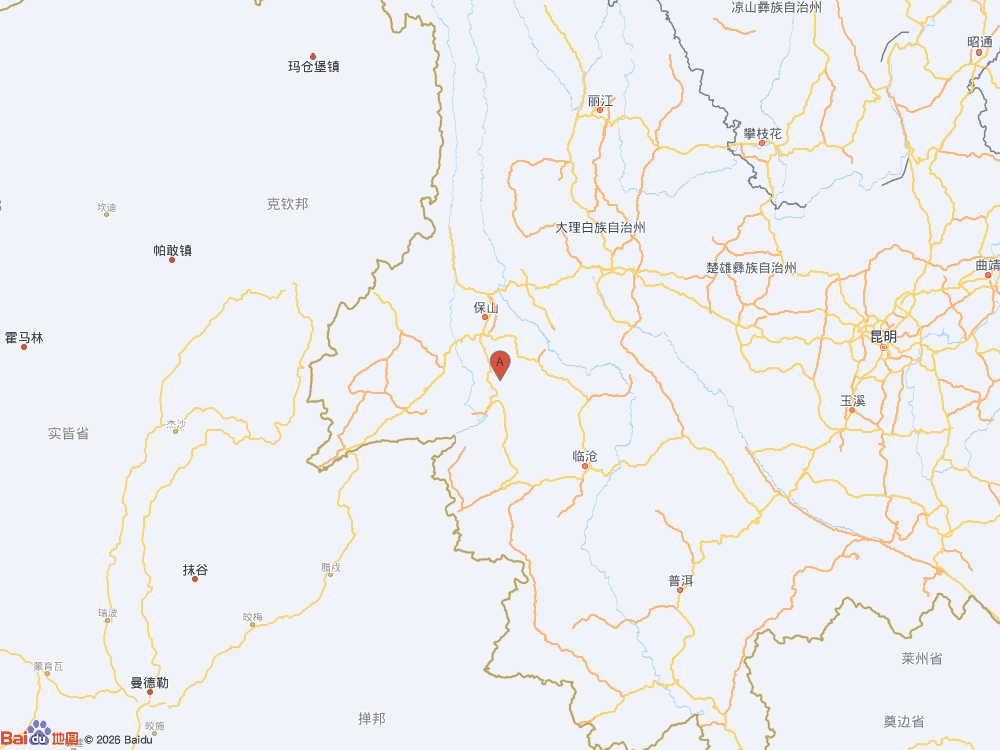 云南保山市施甸县（北纬24.66度，东经99.31度）发生3.2级地震