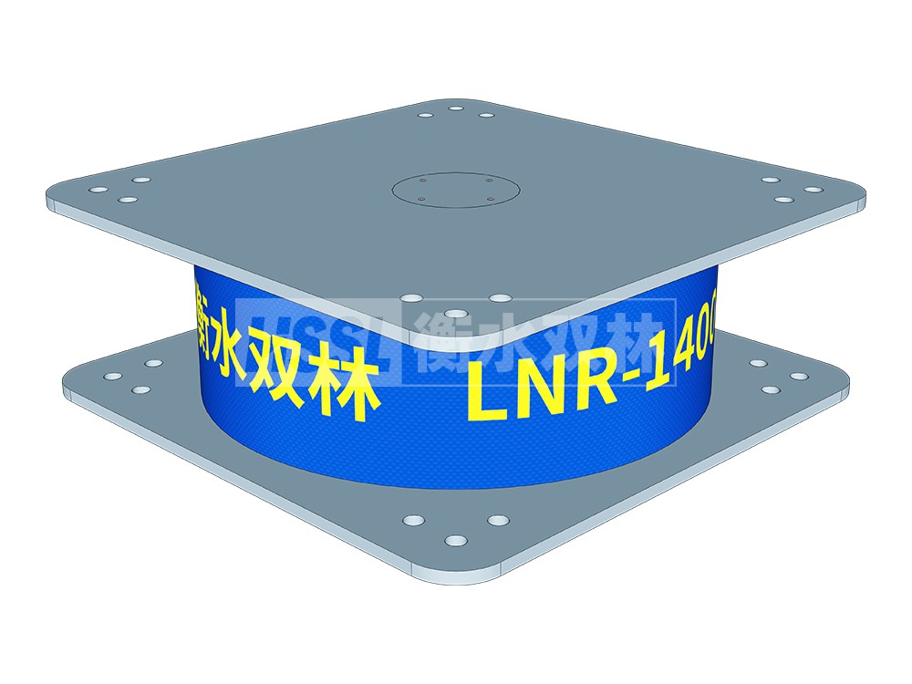 建筑非连续端铅芯橡胶隔震支座 建筑钢结构房抗震支座厂家 HDR900高阻尼支座
