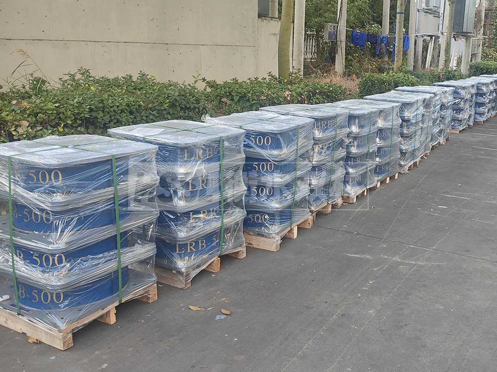 HDR支座多少钱 LRB隔震橡胶支座900 隔震减震支座厂家电话